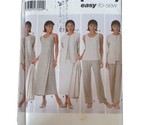 Simplicity Easy Sew Pattern Misses Pants Skirt Top Dress 6345 Sz KK 8-14... - $5.89