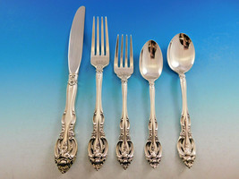La Scala by Gorham Sterling Silver Flatware Service for 12 Set 60 pieces - £2,800.67 GBP