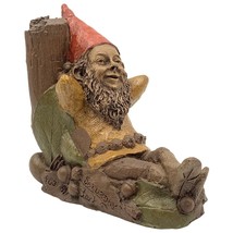 Tom Clark Gnome SATURDAY Figurine #99 Retirement Rest Relaxation Vtg COA 1983 - £14.20 GBP