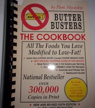 Butter Busters The Cookbook by Pam Mycskie 1991 - £3.97 GBP
