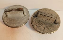 2 Pony Express Bridle Rosettes H.A. Chapman Vintage image 2