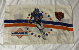 1992 Chicago Bears NFL Pillowcase Logo Mascot Helmet Pillow Case Collect... - $14.79
