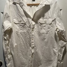 Claiborne Slim Fit XL Button Up Shirt Long Sleeves Front Pockets #12-1375 - $12.20