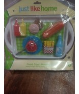 Toys &#39;R Us Just Like Home Pretend Food Toy Playset - Food Court Hotdog &amp;... - $12.86