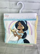 Disney Baby Princess Belle Rapunzel Patchwork Lovey Security Swaddle Blanket NEW - £21.65 GBP