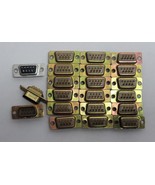 Lot of 21 Cinch DE9PTIII D-Sub 9-Pin Male Solder Cup Connector - New OS - $17.41