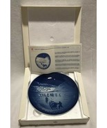 Bing &amp; Grondahl Royal Copenhagen 1973 Christmas Plate “Christmas In Gree... - $121.54