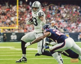 Darren Waller Autographed LV Raiders 8x10 Photo Inscriptagraphs COA Signed Wht - £78.10 GBP