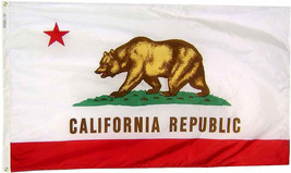 California - 2&#39;X3&#39; Nylon Flag - £27.37 GBP
