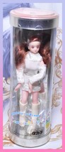 Vtg Takara Japan Jenny Compact Fashion Doll CD-4 White Mini Dress Barbie 5.5&quot; - £15.26 GBP