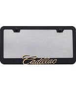 CADILLAC 3D  Gold Script   Stainless Steel Frame - $82.28 CAD