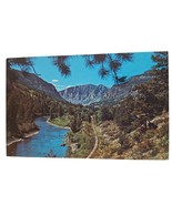 Postcard The Rio Grande River On Highway 149 Aerial View Colorado Chrome - $6.37