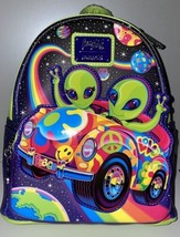 Loungefly X Lisa Frank Alien Ride Cosmic Glow In The Dark Mini Backpack - $159.99