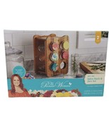 The Pioneer Woman Sweet Rose Spice Rack Jars Set Kitchen Utensils  - £15.70 GBP