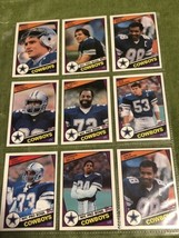 Dallas Cowboys Team Topps trading cards 1984 Excellent Many players - £15.68 GBP