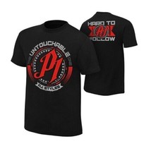 WWE AJ Styles Untouchable One Hard To Follow T Shirt Size XL NEW SEALED - £19.65 GBP