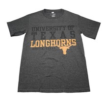 Texas Longhorns Shirt Mens S Gray Orange Majestic Tee Football Golf Aust... - $355.79 MXN