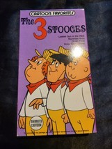 The Three Stooges RARE Animated Cartoon Favorites RARE 1965 VHS 3 Stooges - £7.11 GBP