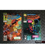 Marvel 1991 Vintage Comics The Spectacluar Spider-Man 177 June &amp; 178 July - £8.55 GBP