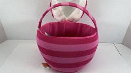 Pink Strip Easter Basket New - $9.85