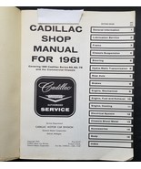 1961 CADILLAC ORIGINAL SHOP MANUAL - £57.24 GBP