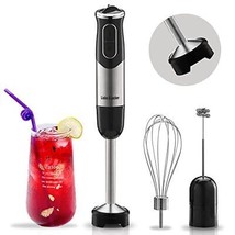 Immersion Blender Handheld,9-Speed Electric Hand Blender with Whisk,Milk... - £44.88 GBP