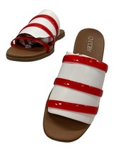 Abound Womens 5M  Sammira 2 Flat Sandal Coral Jelly Strappy Flat - $22.95