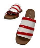 Abound Womens 5M  Sammira 2 Flat Sandal Coral Jelly Strappy Flat - $31.45 CAD
