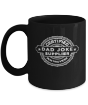 Coffee Mug Funny Certified Dad Joke Father&#39;s Day Gift  - £15.94 GBP
