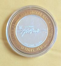 Las Vegas Hilton Barron&#39;s Club Ltd Edtn Ten Dollar Gaming Token .999 Fin... - €30,01 EUR