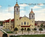 Corpus Christi Cathedral And Cathedral Residence Corpus Christi TX Postc... - $4.99