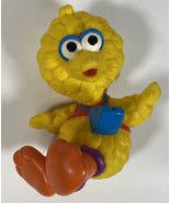 Tyco Preschool 1995 Big Bird Rubber Squeeze Tub Toy - £6.22 GBP