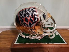 Vintage Proline Nfl Super Bowl Xxv Giants Bills Riddell WD1 Silver Helmet *Read* - £1,798.55 GBP