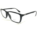 Ray-Ban Eyeglasses Frames RB7018 5206 LITEFORCE Polished Black 57-16-145 - £60.55 GBP
