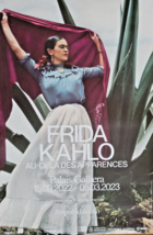 Frida Kahlo - Manifesto Originale Esposizione - Palazzo Galliera Paris -... - $196.62