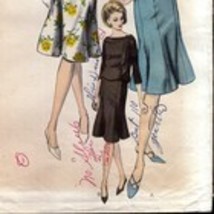 Vintage 1960s Vogue 6194 Two-Piece Dress  - £12.67 GBP