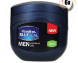 6x Jars Vaseline Blue Seal Men&#39;s Fresh Petroleum Jelly | 3.4oz | Fast Sh... - £17.41 GBP