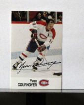 1988-89 Esso NHL All-Star Collection Yvan Cournoyer Montreal Canadiens - £3.83 GBP