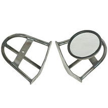 VW Baja Bug Offroad Side Mirror Mounting Brackets, With Two Round Convex... - $187.50