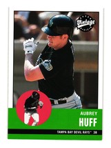 2001 Upper Deck Vintage #39 Aubrey Huff Tampa Bay Devil Rays - $3.00