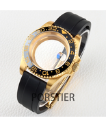 Gold  Watch Case Stainless stee 40mm for Sub Gmt NH34 NH35 NH36 Automati... - $51.99+