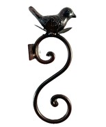Cast Iron Bird Wall Plant Hanger Antiqued Look 7” Long - $11.97
