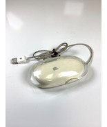 Original Apple Macintosh Pro Mouse M5769 White Clear USB Wired Optical T... - $179.00 MXN