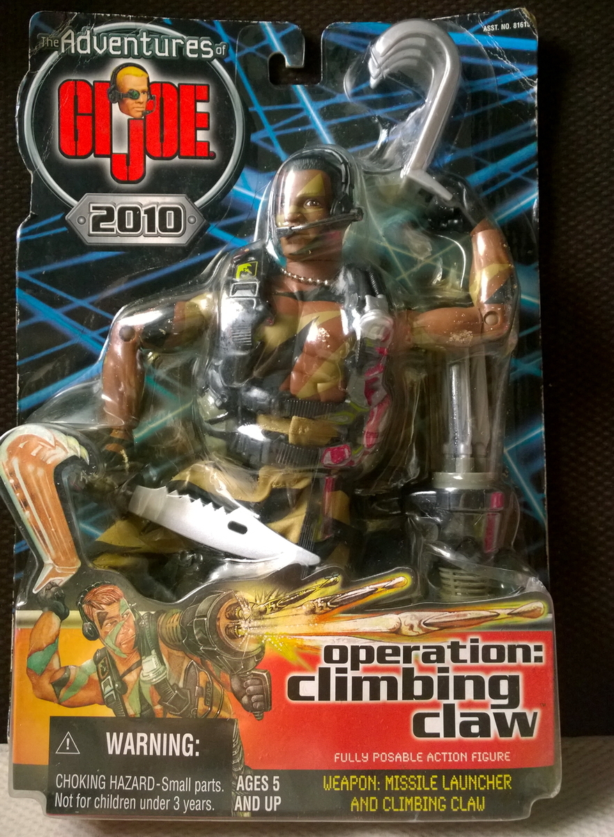 GI Joe 2010 Operation Climbing Claw 12&quot; Action Figure (Ethnic) - $25.00