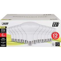 Feit Electric LED BR30 with a Medium E26 Base Light Bulb - 65W Equivalen... - $78.84