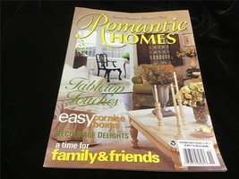 Romantic Homes Magazine November 2000 Tabletop Touches, Easy Cornice Boxes - £9.38 GBP