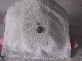 VTG. Sterling Silver with Crystal Quartz Gemstone Necklace and Pendent C... - £14.69 GBP