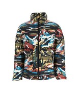 Spyder Mens Windom 700 Down Jacket Coat XXL Paint By Number Mountain Design - £94.35 GBP