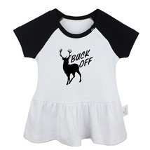 Buck off Newborn Baby Dress Toddler Infant 100% Cotton Clothes - £10.45 GBP