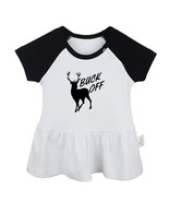 Buck off Newborn Baby Dress Toddler Infant 100% Cotton Clothes - £10.28 GBP